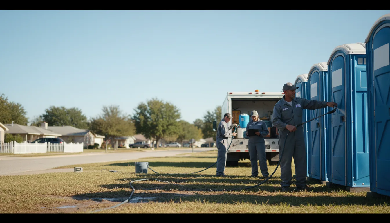 Long-Term Portable Toilet Rental in Steamboat Rock, IA near me